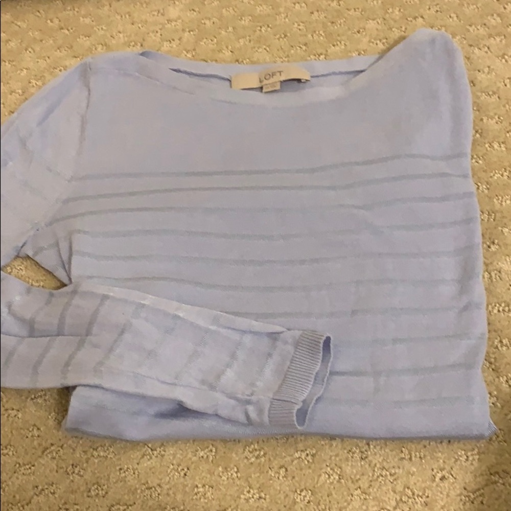 LOFT Long Sleeve Sweater Shirt Top